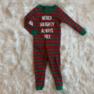 Baby or Toddler Boy Christmas Thermal Pajamas